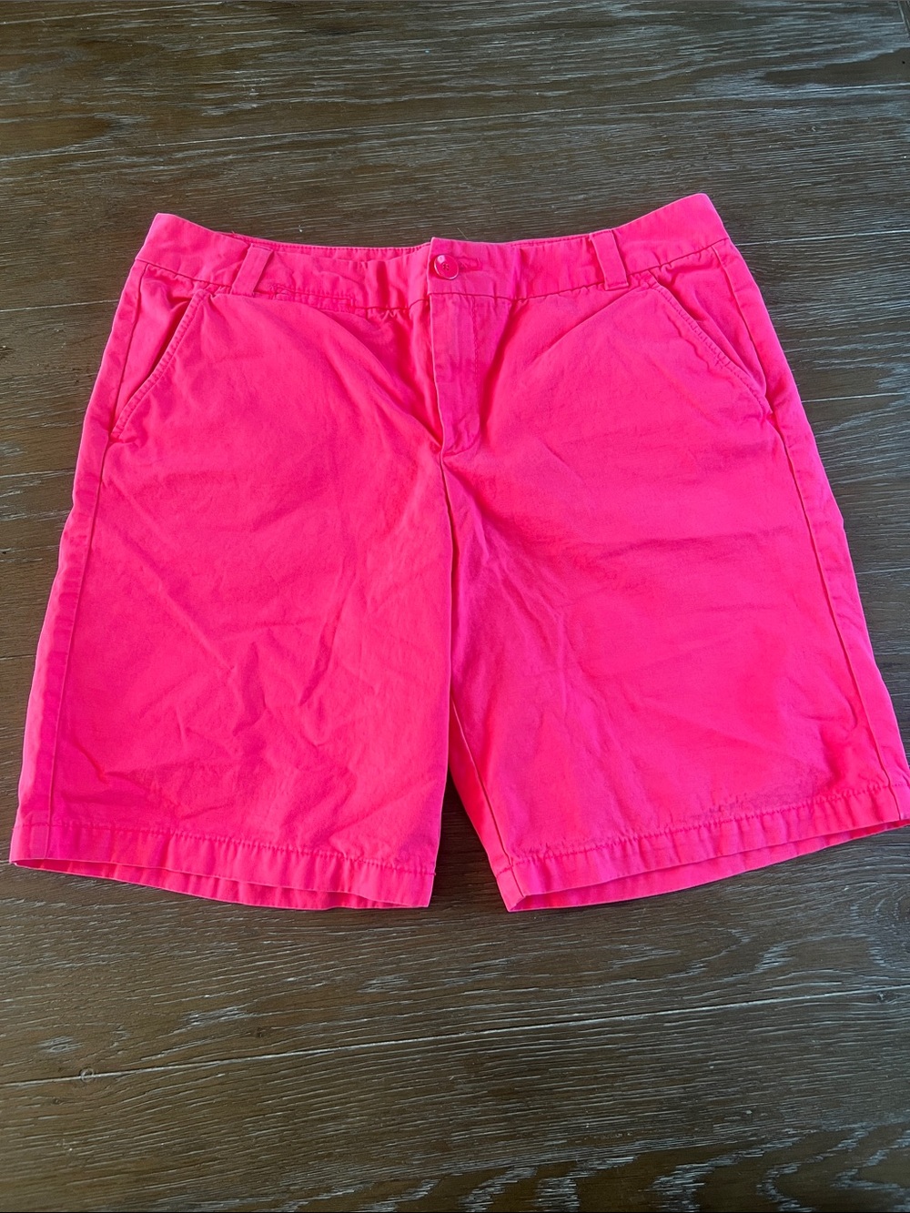 GAP Boyfriend Hot Pink Khaki Shorts